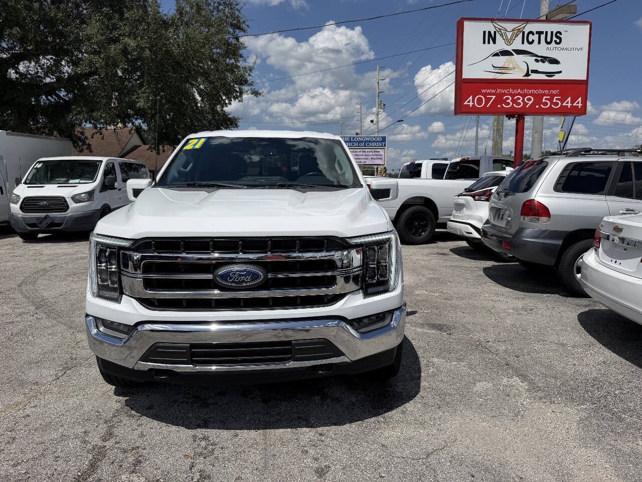 Used 2021 Ford F150 Lariat w/ Equipment Group 501A Mid AWD/4WD image 3
