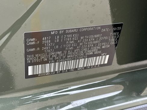 New 2026 Subaru Crosstrek 2.5i image 32