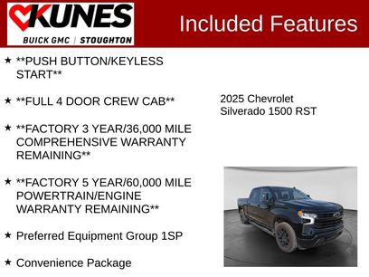 Used 2025 Chevrolet Silverado 1500 RST w/ Protection Package