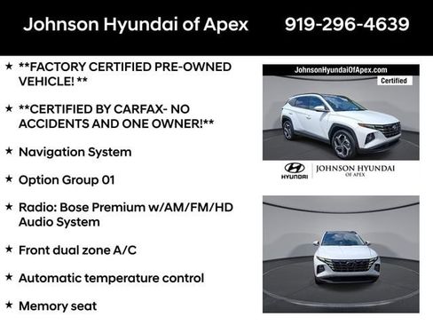 Certified 2024 Hyundai Tucson Limited AWD/4WD image 6