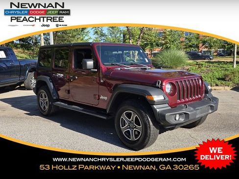 Used 2021 Jeep Wrangler Unlimited Sport AWD/4WD image 1