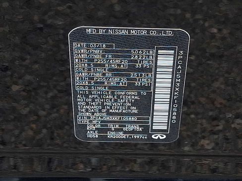 Used 2019 INFINITI QX50 Essential w/ Sensory Package AWD/4WD image 25