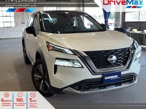 Used 2022 Nissan Rogue Platinum w/ Head-Up Display Package AWD/4WD image 1