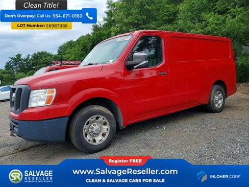 Used 2015 Nissan NV 2500 SV RWD image 1