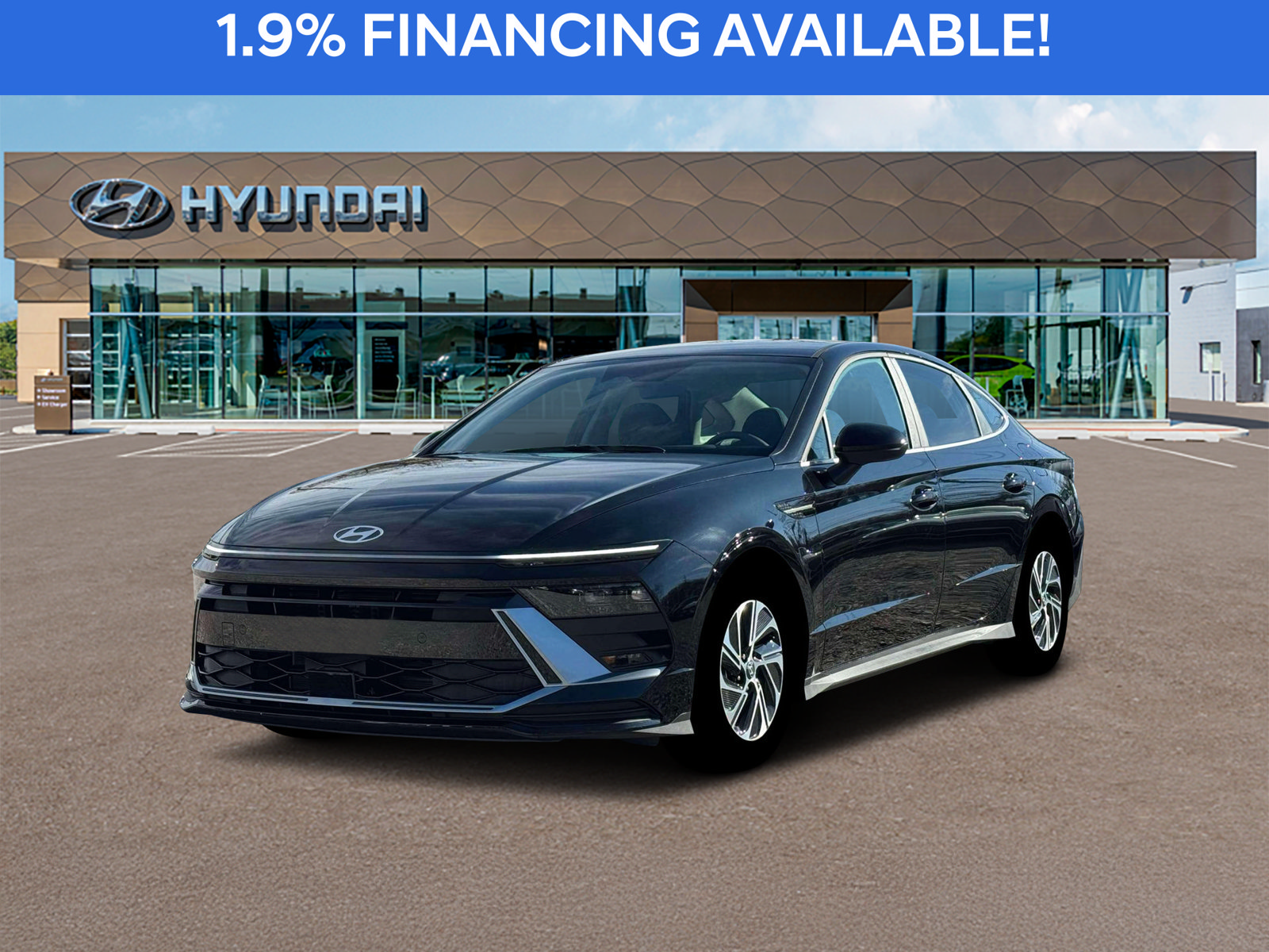 New 2026 Hyundai Sonata Blue FWD image 1