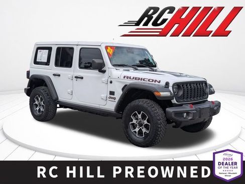 Used 2022 Jeep Wrangler Unlimited Rubicon w/ LED Lighting Group AWD/4WD image 1