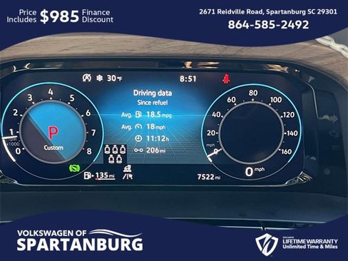 Used 2025 Volkswagen Atlas SE w/ Panoramic Sunroof Package image 23