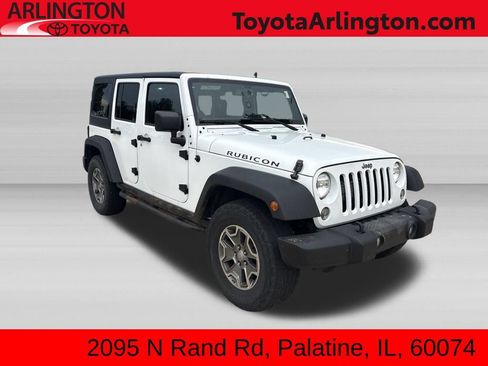 Used 2015 Jeep Wrangler Unlimited Rubicon w/ Connectivity Group AWD/4WD image 1