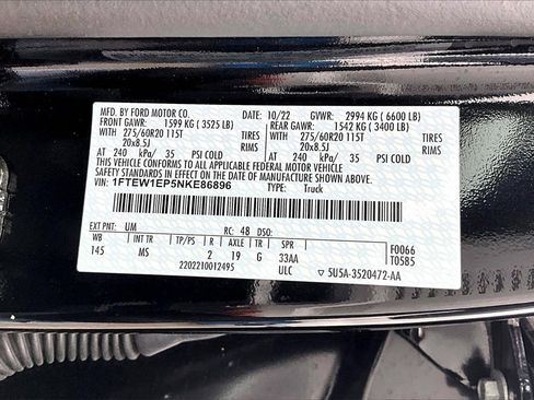 Used 2022 Ford F150 XLT w/ Equipment Group 302A High image 36