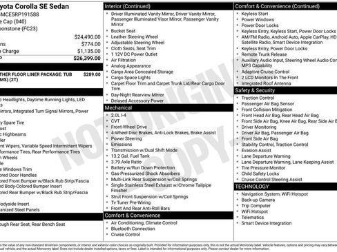 Used 2024 Toyota Corolla SE image 1