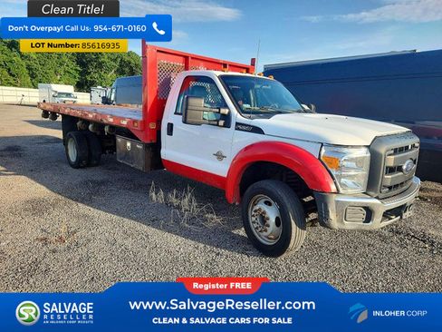 Used 2012 Ford F550 2WD Regular Cab Super Duty w/ Payload Upgrade Pkg image 5