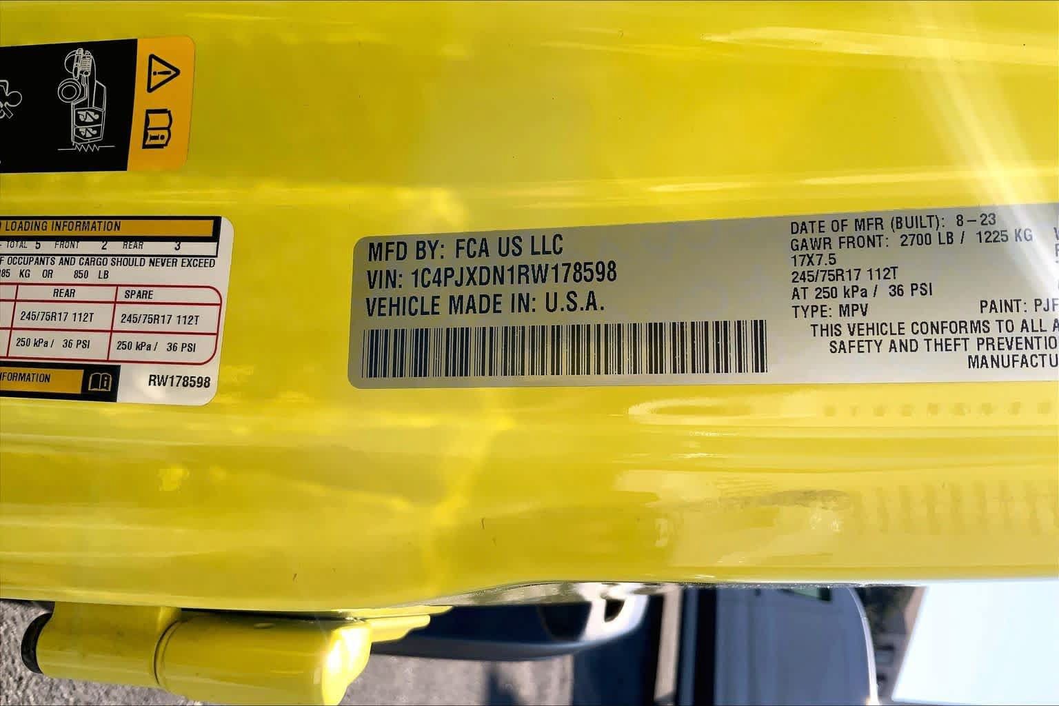 Used 2024 Jeep Wrangler Unlimited Sport AWD/4WD image 33