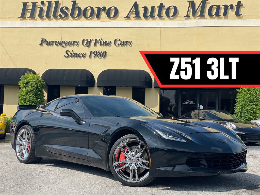 Used 2015 Chevrolet Corvette Stingray Coupe w/ 3LT Preferred Equipment Group RWD image 1