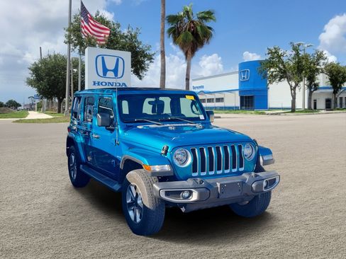 Used 2020 Jeep Wrangler Unlimited Sahara AWD/4WD image 1