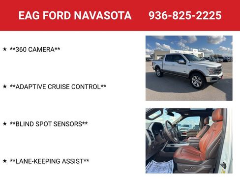 Used 2020 Ford F150 King Ranch w/ Equipment Group 601A Luxury image 8