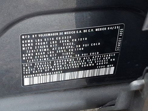 Certified 2025 Volkswagen Tiguan S image 26