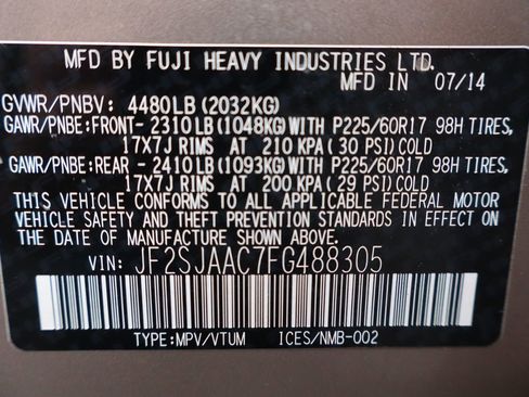 Used 2015 Subaru Forester 2.5i image 46