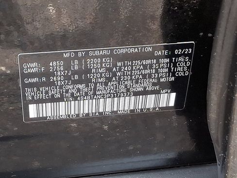 Certified 2023 Subaru Outback Limited AWD/4WD image 29
