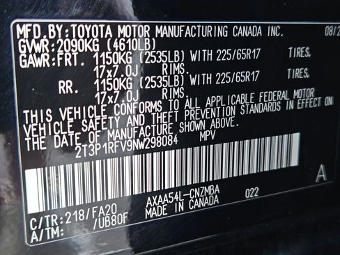 Used 2022 Toyota RAV4 XLE AWD/4WD image 35