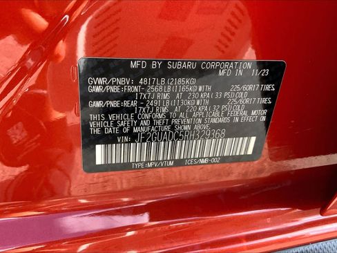 Used 2024 Subaru Crosstrek 2.0i Premium image 35