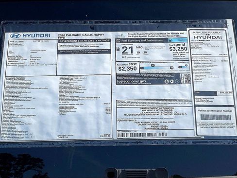 New 2026 Hyundai Palisade Calligraphy image 14