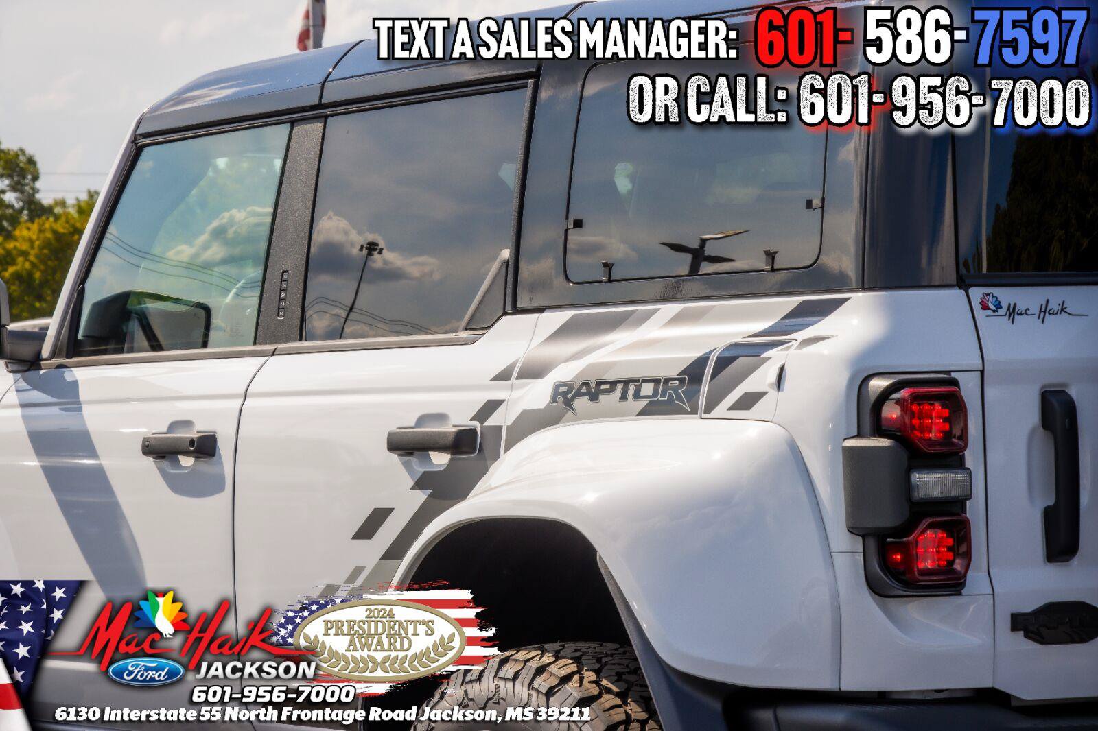 Used 2026 Ford Bronco Raptor w/ Interior Carbon Fiber Pack AWD/4WD image 3