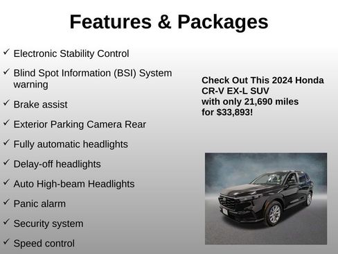 Certified 2024 Honda CR-V EX-L image 20