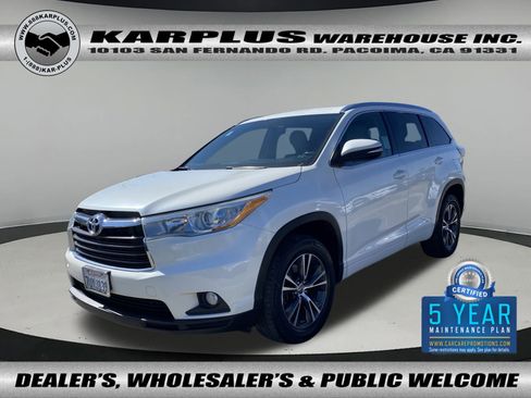 Used 2016 Toyota Highlander XLE image 1