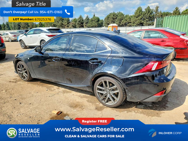 Used 2014 Lexus IS 250 w/ F-Sport Package RWD image 3