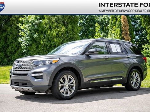 Used 2023 Ford Explorer Limited w/ Equipment Group 301A RWD image 1