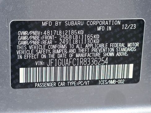 Certified 2024 Subaru Impreza 2.0i Sport AWD/4WD image 31