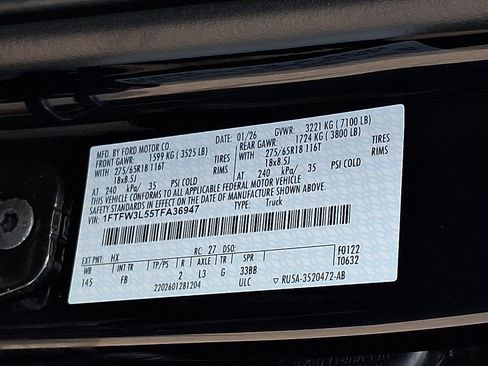 Certified 2026 Ford F150 XLT w/ Equipment Group 302A MID AWD/4WD image 28