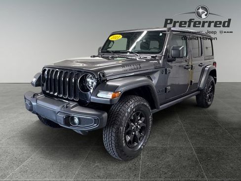 Used 2021 Jeep Wrangler Unlimited Sport AWD/4WD image 11