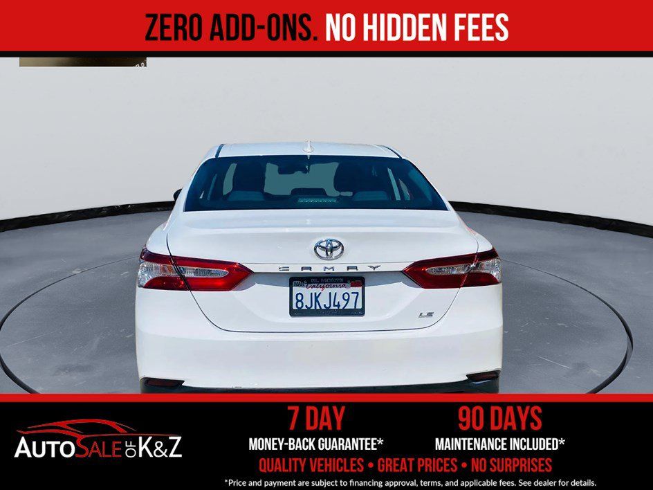 Used 2019 Toyota Camry LE FWD image 5