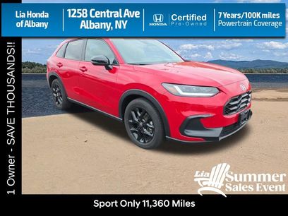 Certified 2025 Honda HR-V Sport
