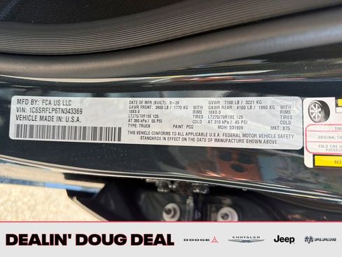 New 2026 RAM 1500 Rebel AWD/4WD image 29