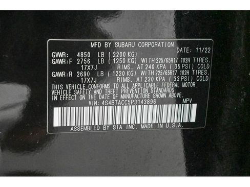 Used 2023 Subaru Outback Premium image 62