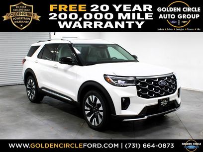 New 2025 Ford Explorer Platinum