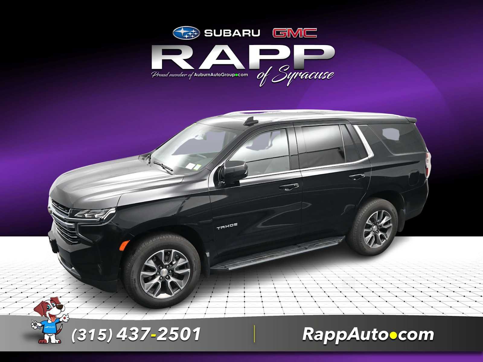 Used 2021 Chevrolet Tahoe LT w/ LT Signature Package AWD/4WD image 1