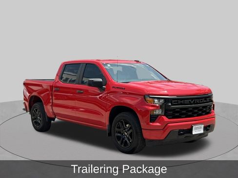 Used 2024 Chevrolet Silverado 1500 Custom w/ LPO, Dark Essentials Package RWD image 7