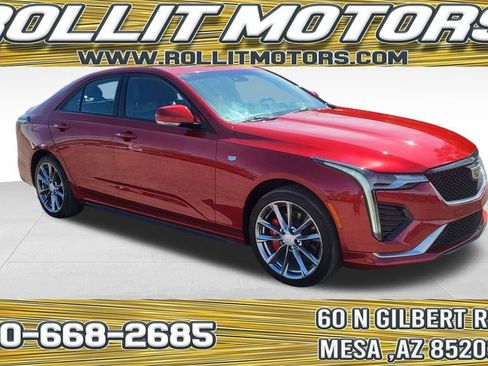 Used 2020 Cadillac CT4 Sport w/ Climate Package AWD/4WD image 1