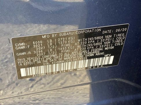 Used 2020 Subaru Ascent Limited w/ Technology Package image 25