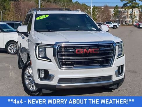 Used 2021 GMC Yukon XL SLT w/ SLT Premium Package image 2