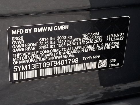 New 2026 BMW X5 M Competition w/ Executive Package AWD/4WD image 19