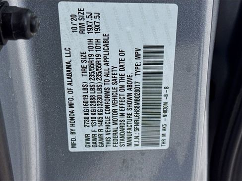 Used 2021 Honda Odyssey Touring image 45