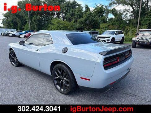 Certified 2021 Dodge Challenger SXT w/ Blacktop Package RWD image 4