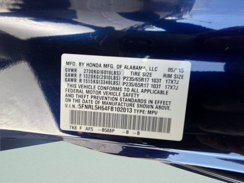 Used 2015 Honda Odyssey EX-L image 41