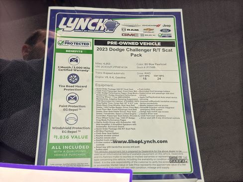 Used 2023 Dodge Challenger R/T Scat Pack image 31