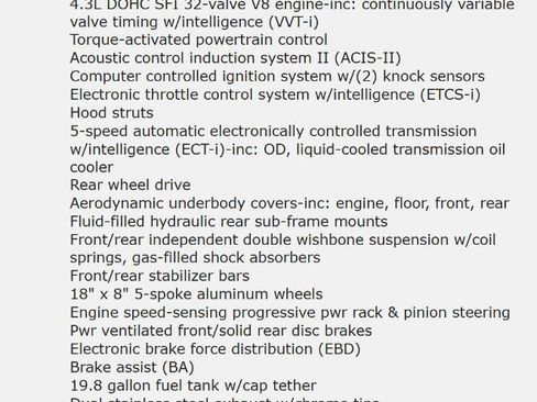 Used 2005 Lexus SC 430 Convertible image 91