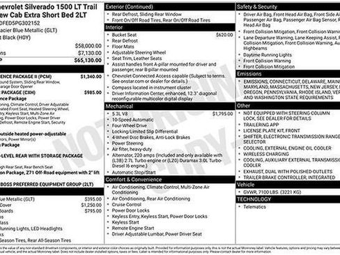 New 2023 Chevrolet Silverado 1500 LT Trail Boss w/ Convenience Package II image 7